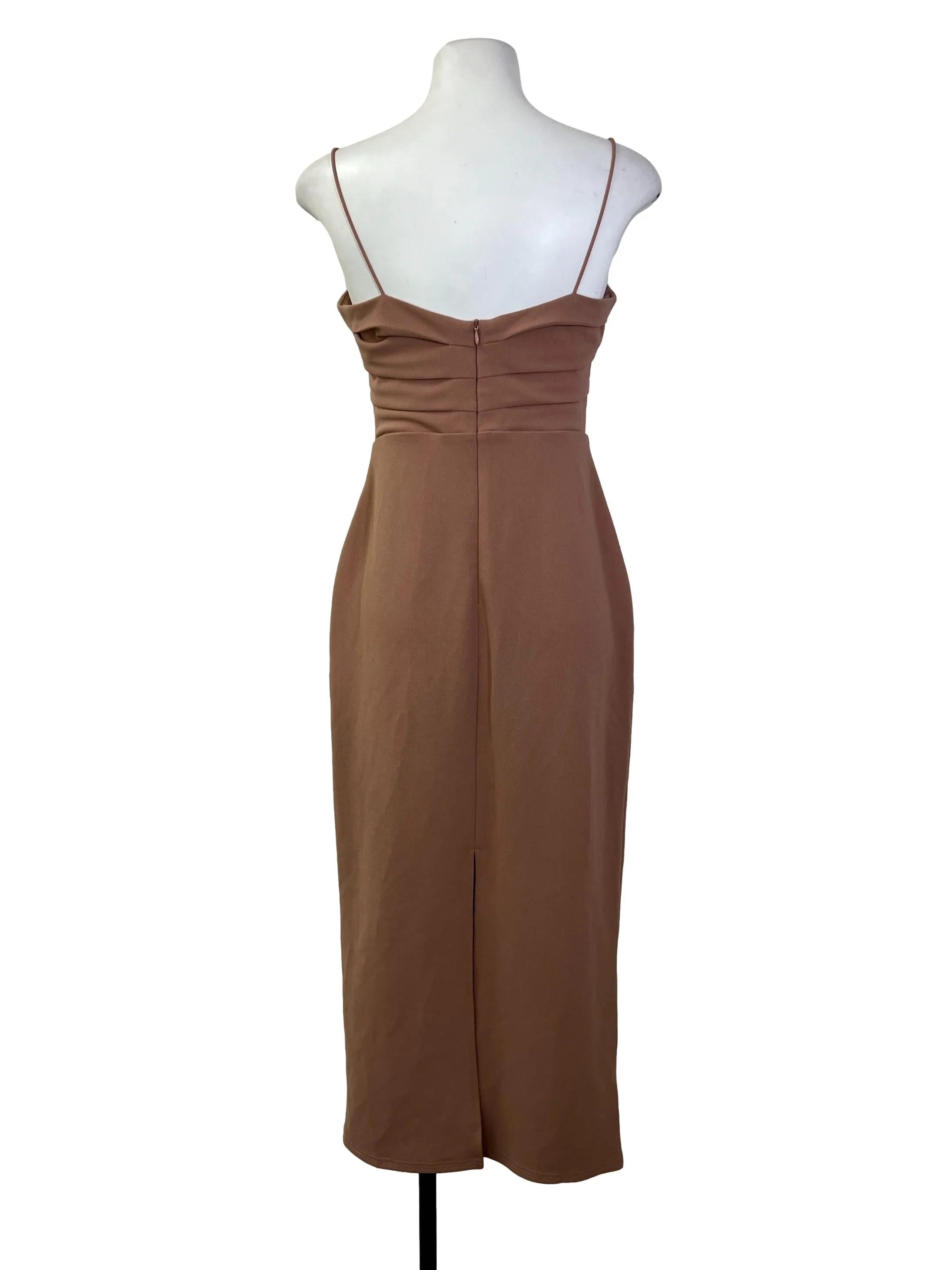 Pink Pleated Dress