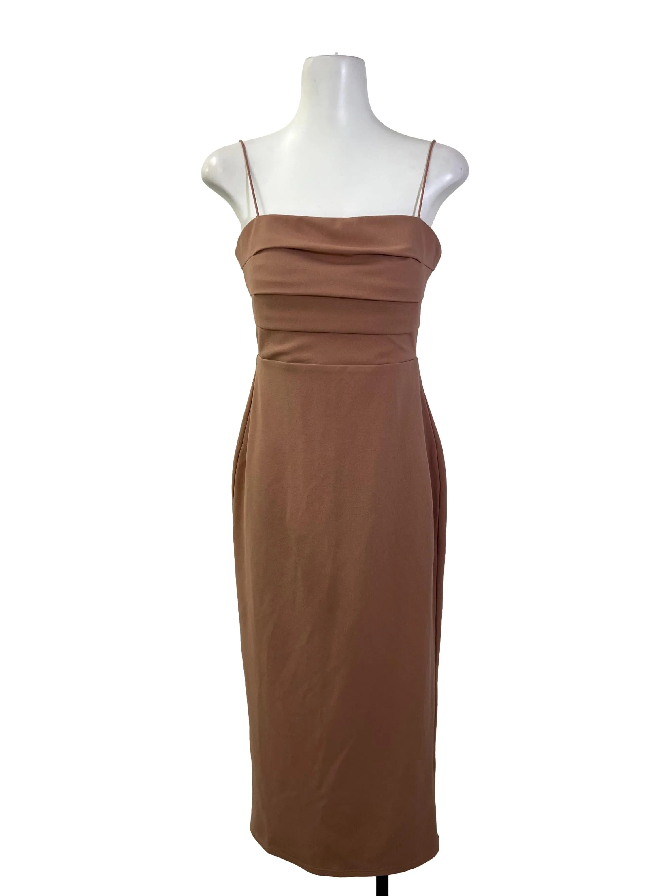 Pink Pleated Dress