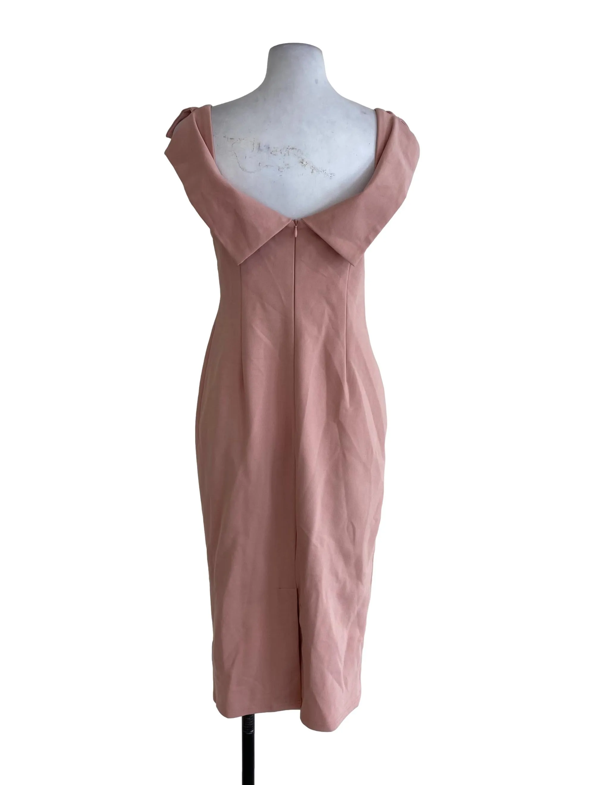 Pink Slip Dress