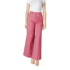Pink Wide Leg Trousers
