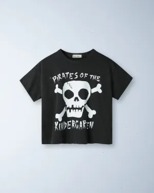 Pirates Of The Kindergarten Tee - Charcoal