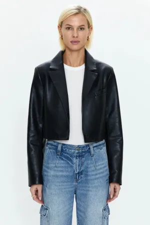 PISTOLA - JOLIE CROPPED BLAZER - NOIR