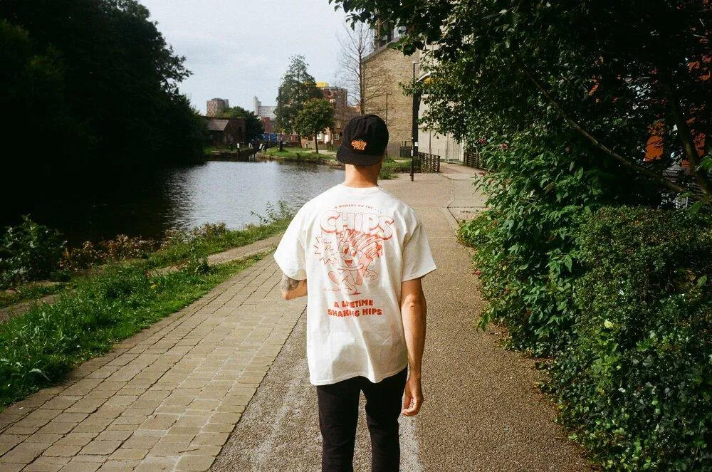 Pomme Frite x UN:IK 'Mr Chips' Tee - Natural