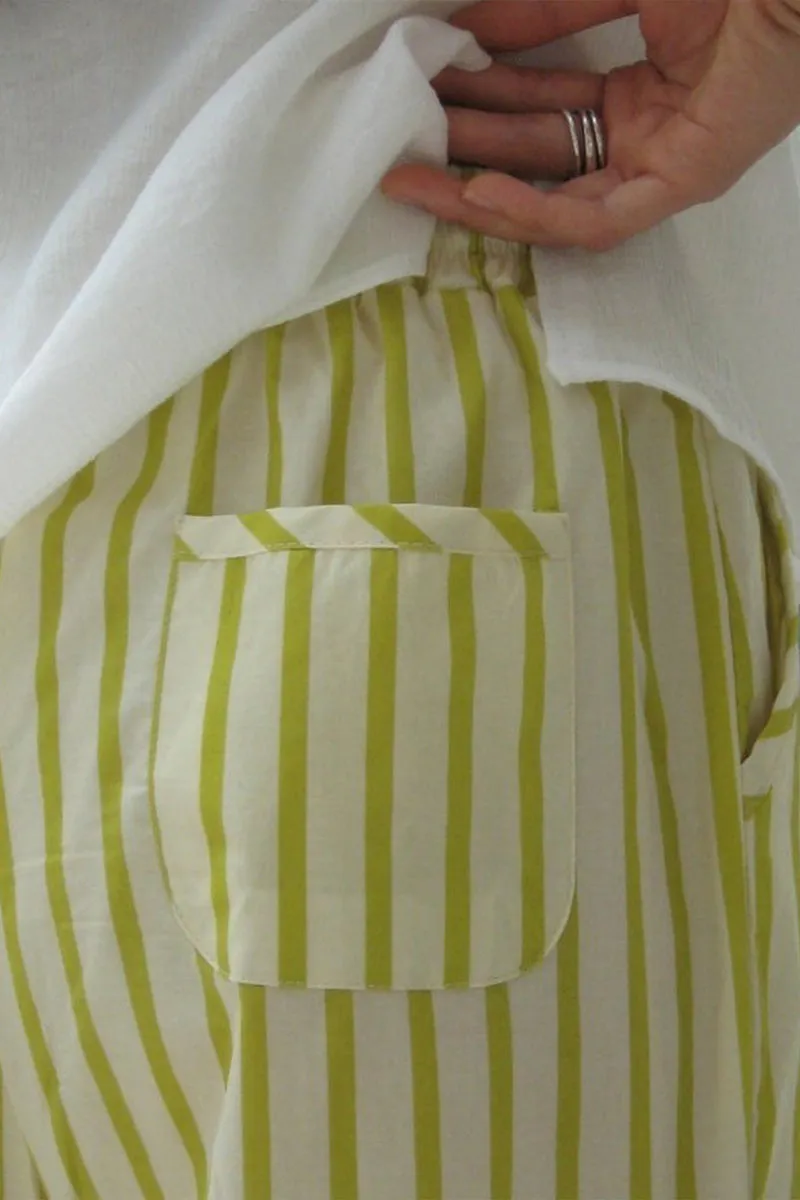 PR3323 Wide Leg Stripe Pants