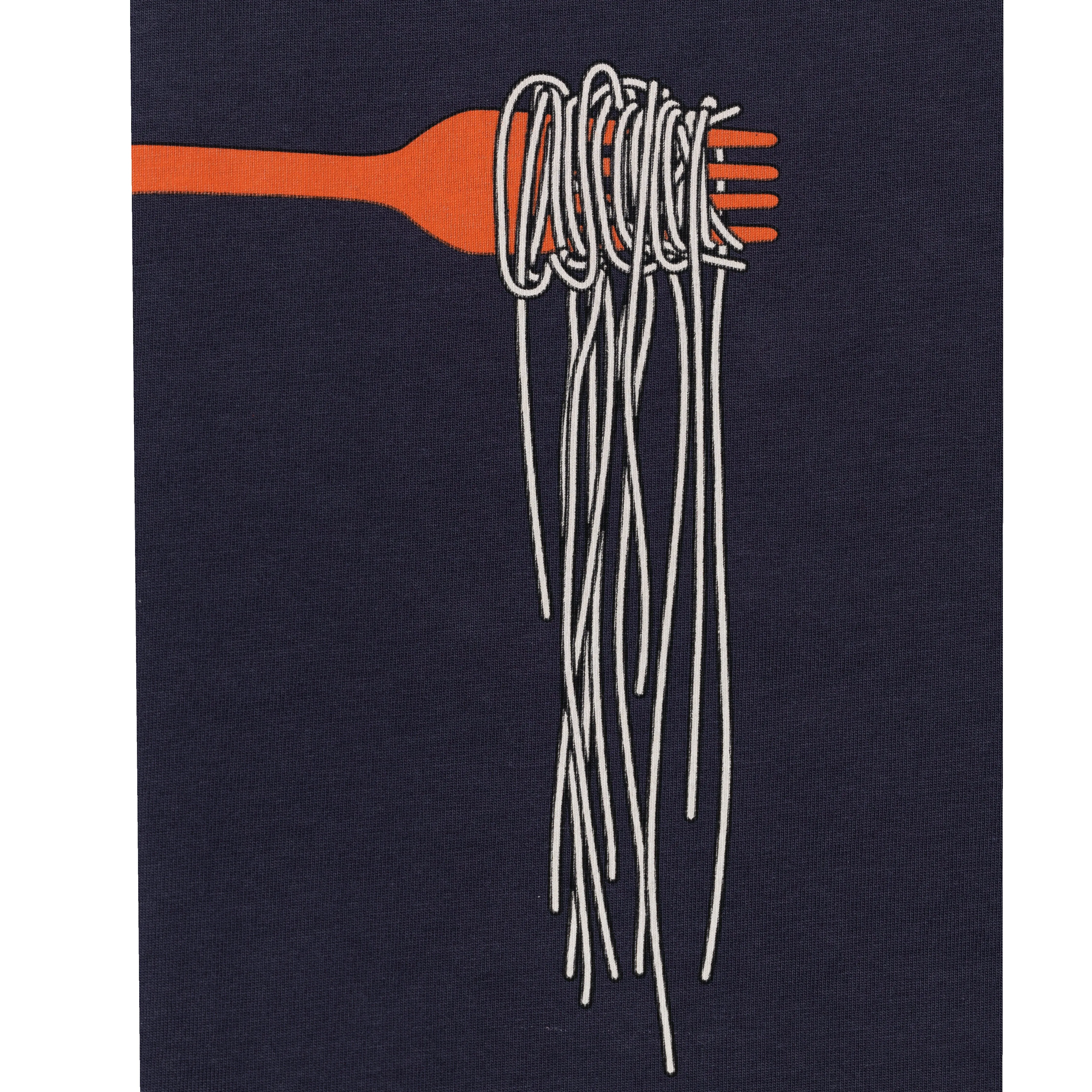Premium Heavy Cotton Boxy Fit Discharge Print Tee - Blue Nights / Ramen Temple