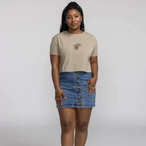 Pro Standard Miami HEAT Boxy Wingspan Women's Crop Tee