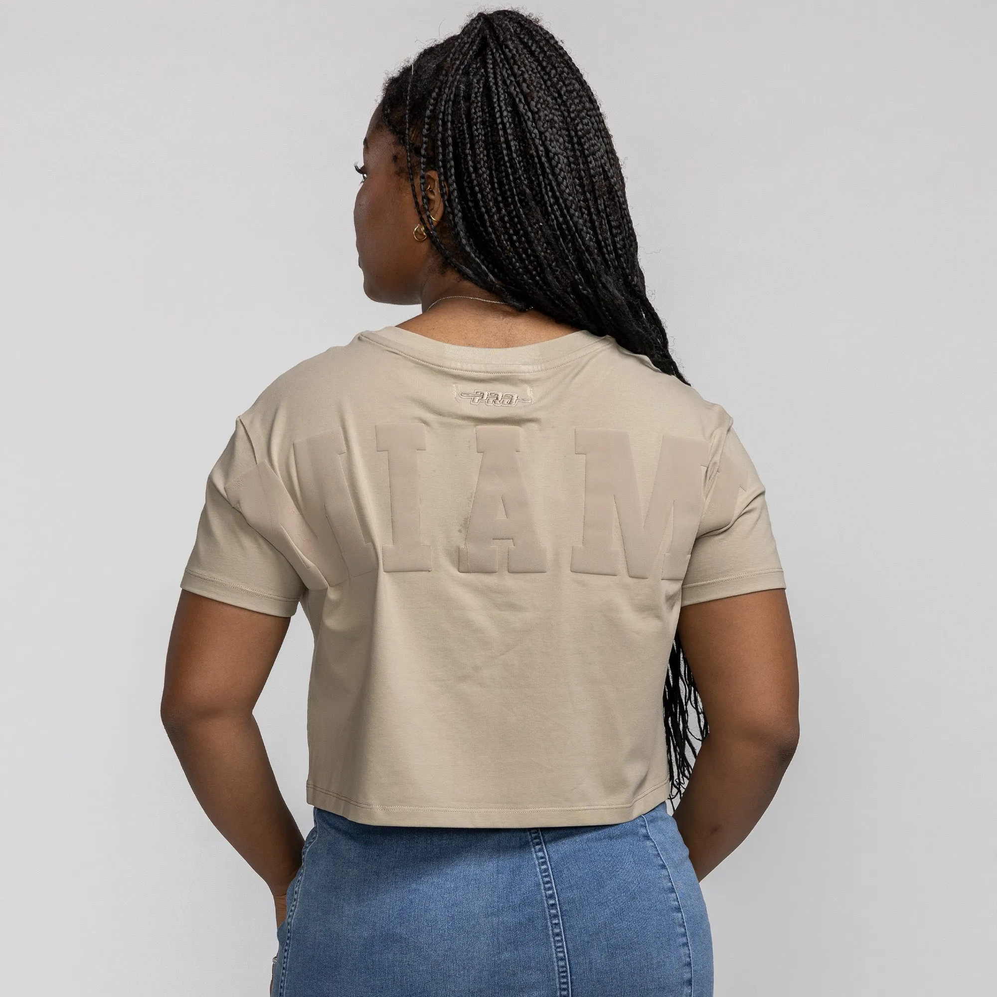 Pro Standard Miami HEAT Boxy Wingspan Women's Crop Tee