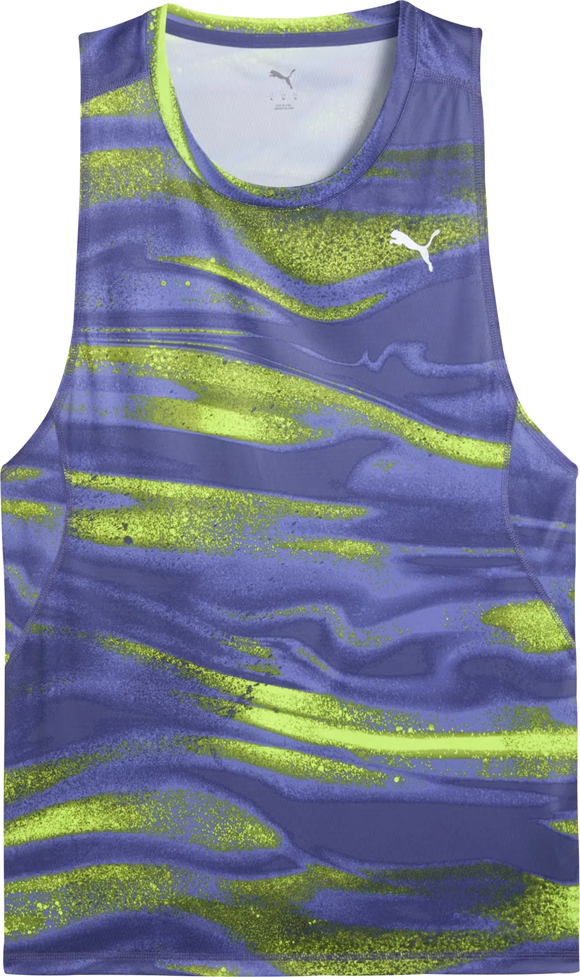 Puma Velocity All Over Print Mens Running Vest