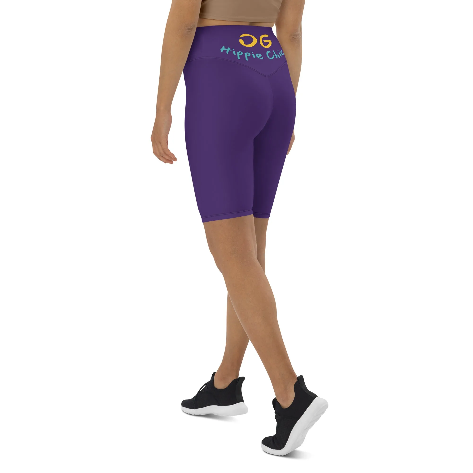 Purple Biker Shorts