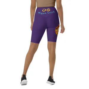 Purple Biker Shorts