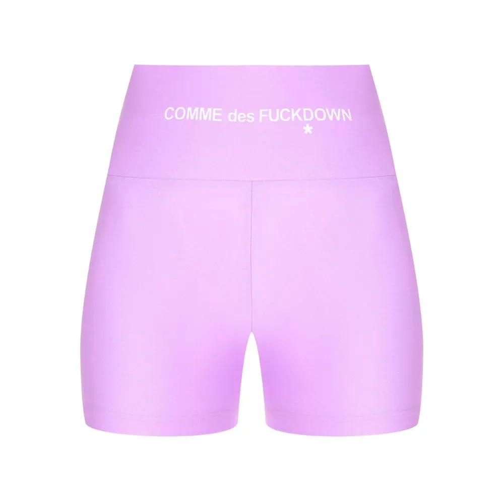 Purple Polyester Short