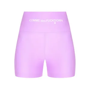 Purple Polyester Short
