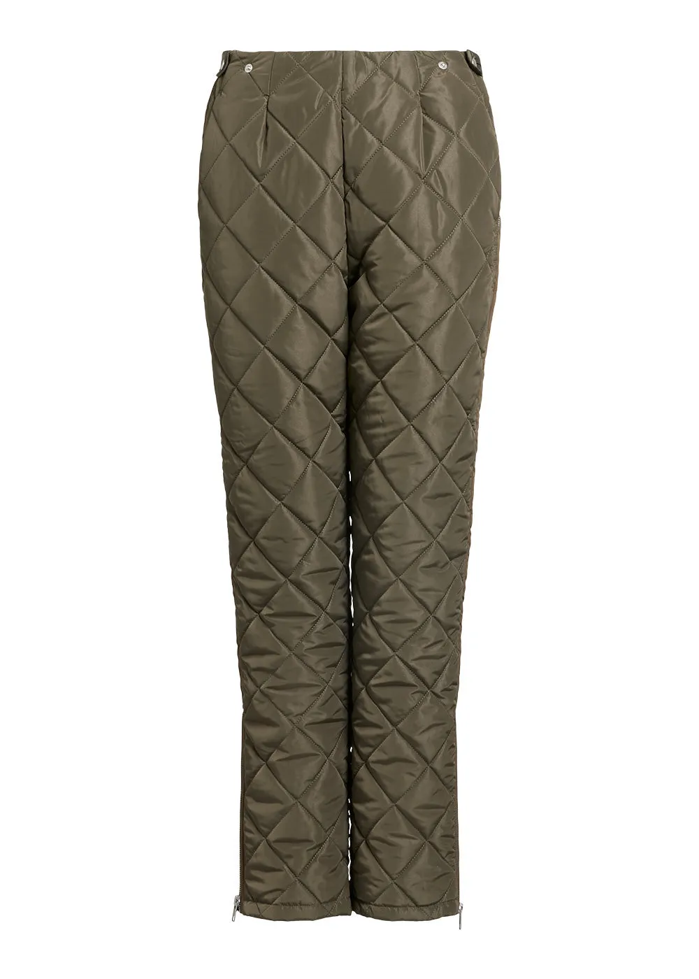 Quilted trousers COUNTRY - green turtle