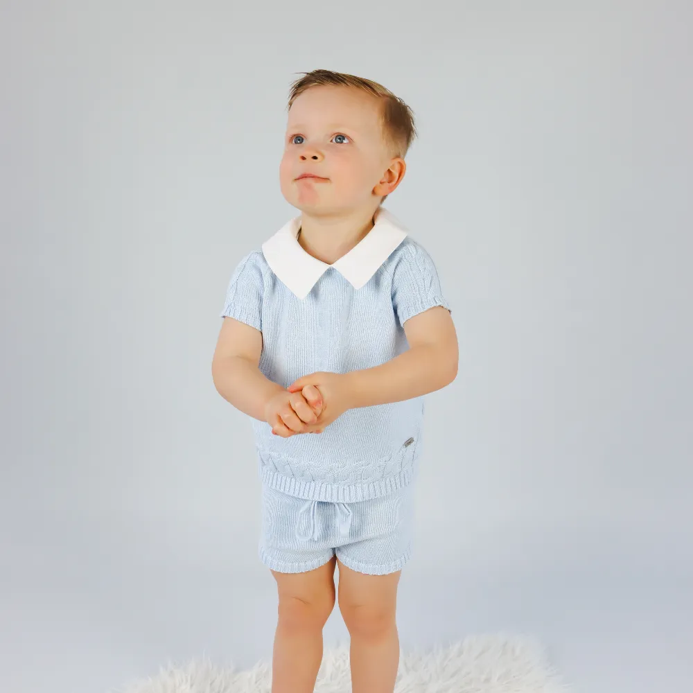 Rahigo Boys Blue Shorts Set