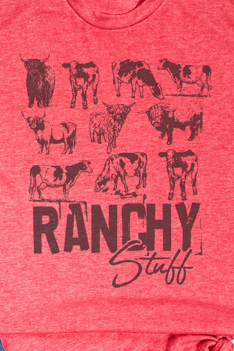 Ranchy Stuff Unisex Poly-Rich Blend Tee