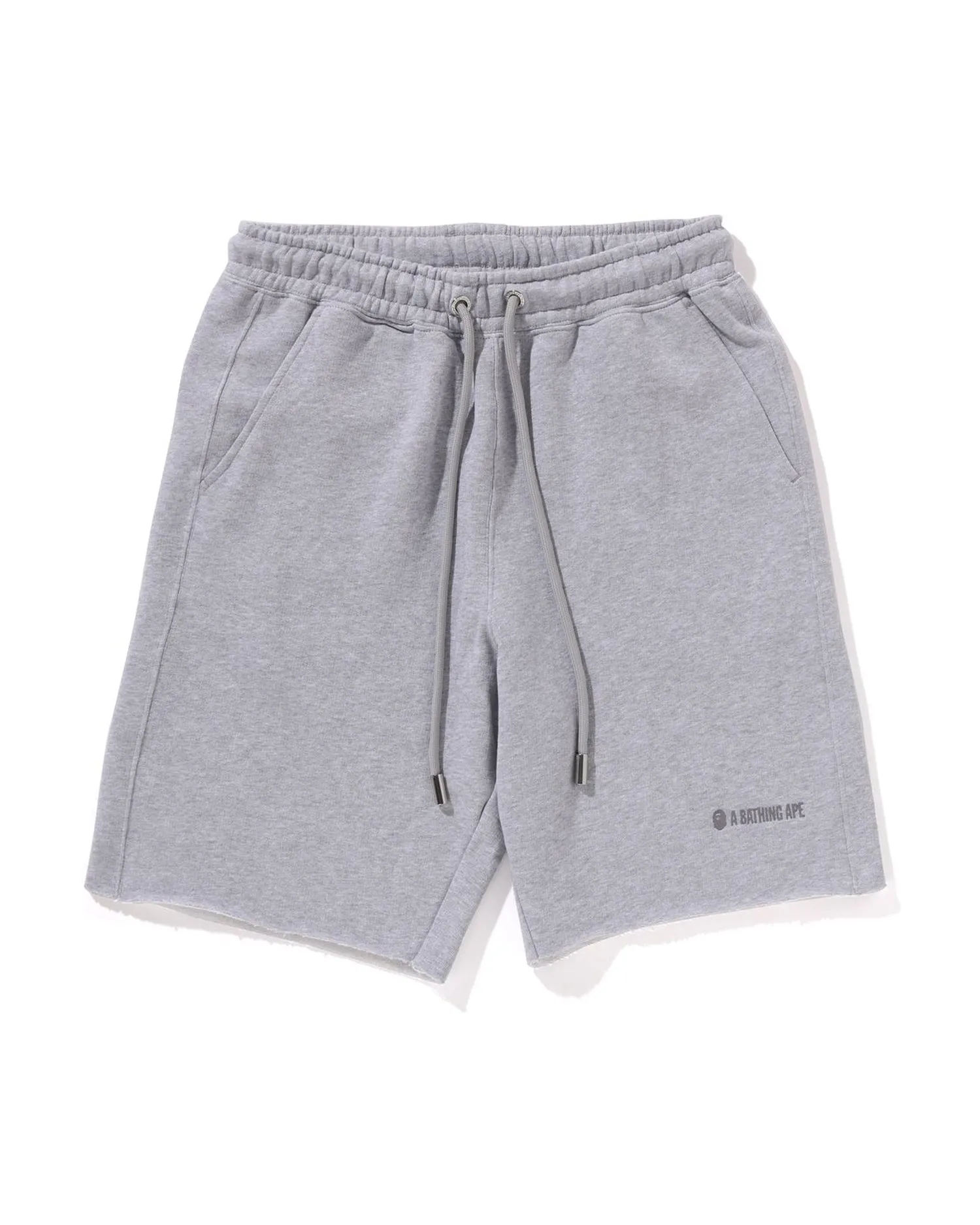 Raw Edge Loose Fit Sweatshorts