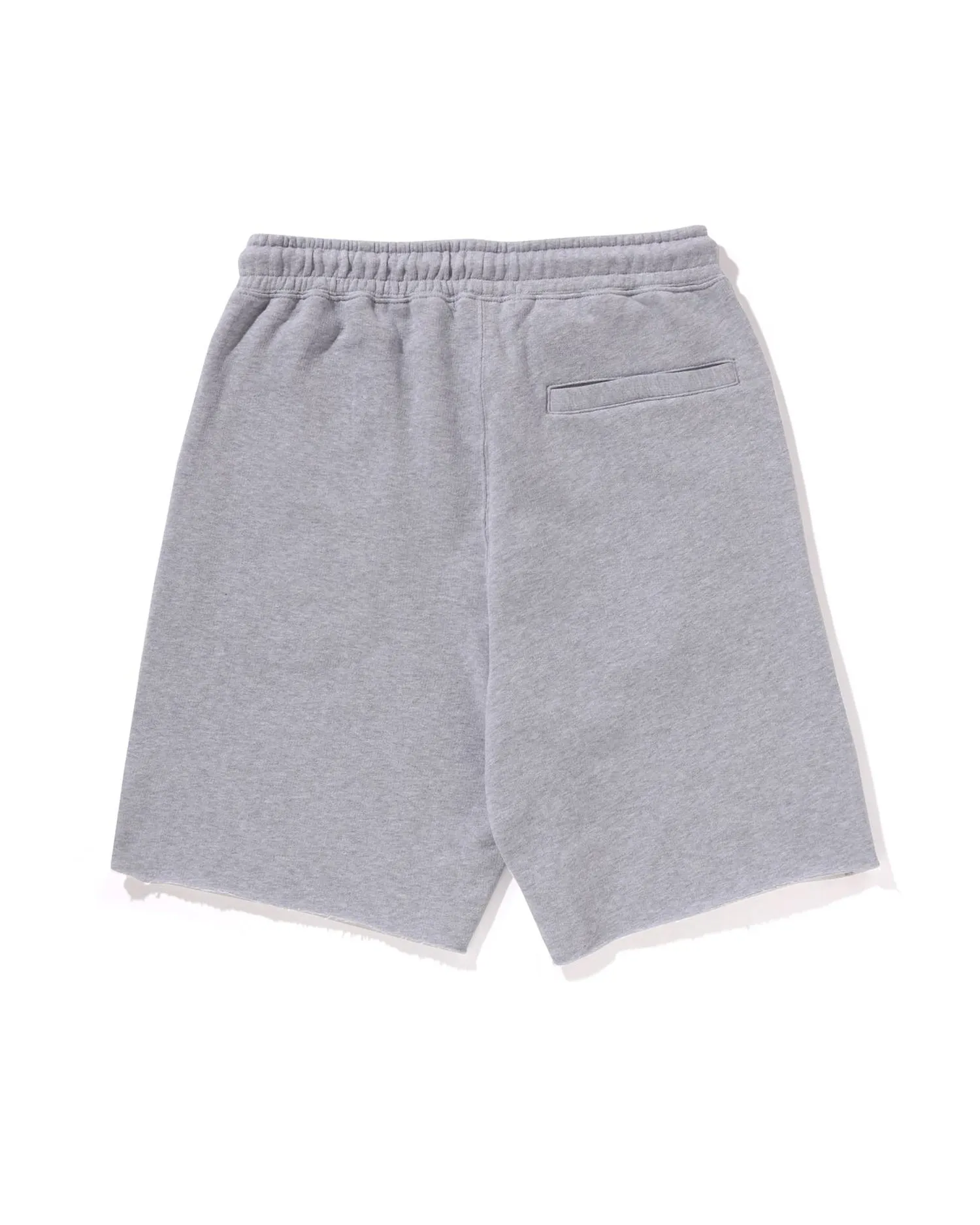 Raw Edge Loose Fit Sweatshorts