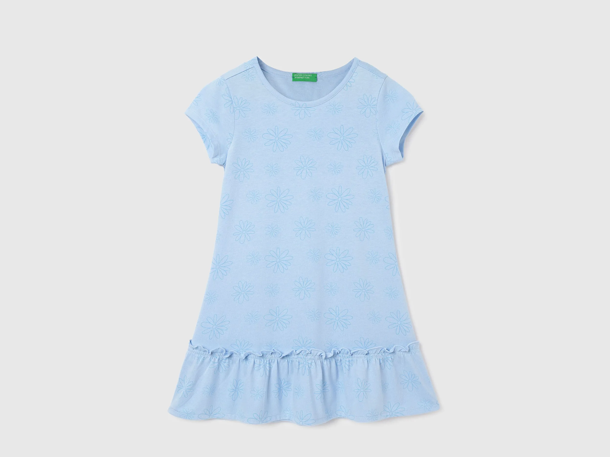 Regular Fit Round Neck Printed Dresses