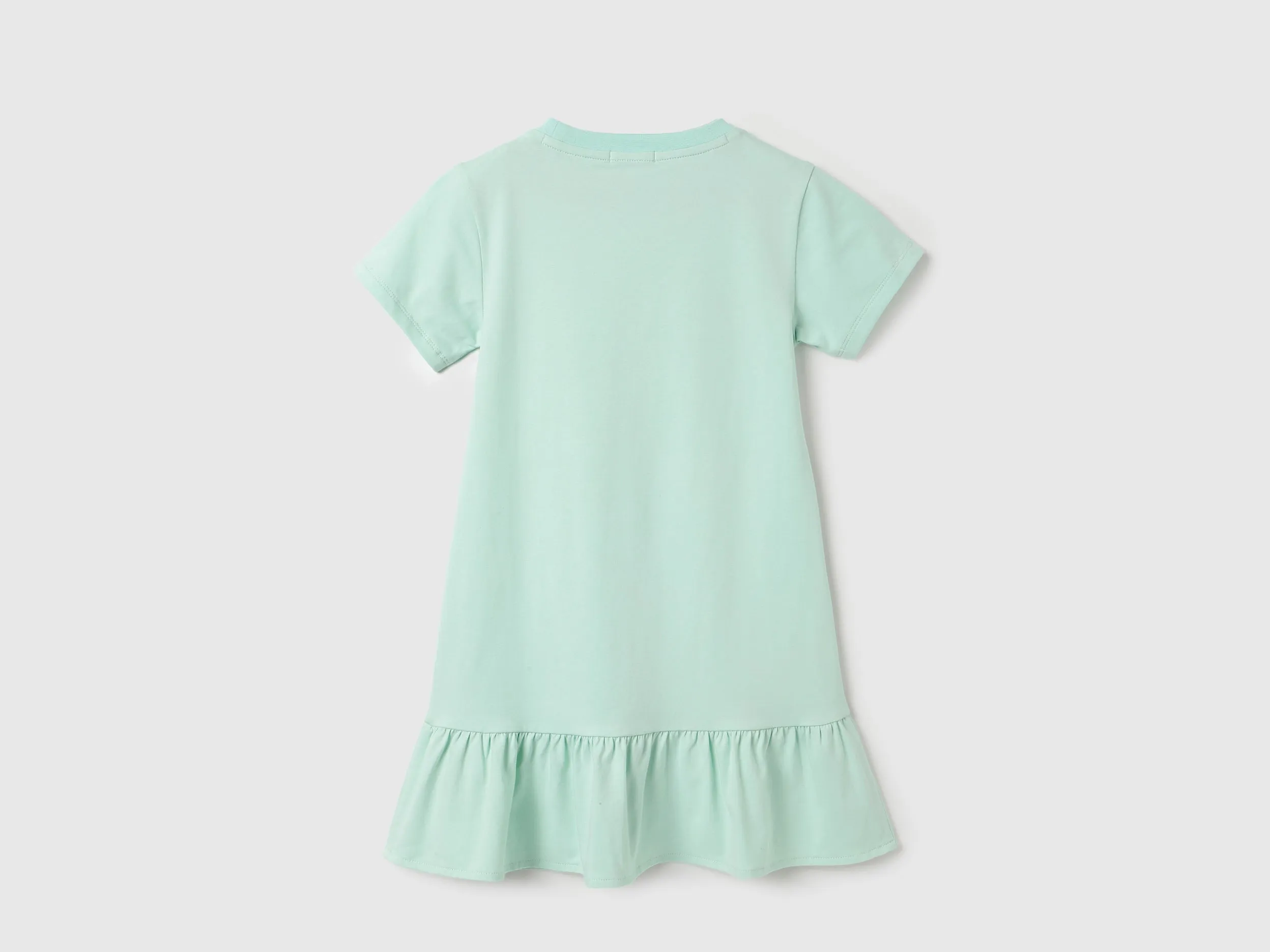 Regular Fit Round Neck Solid Dresses