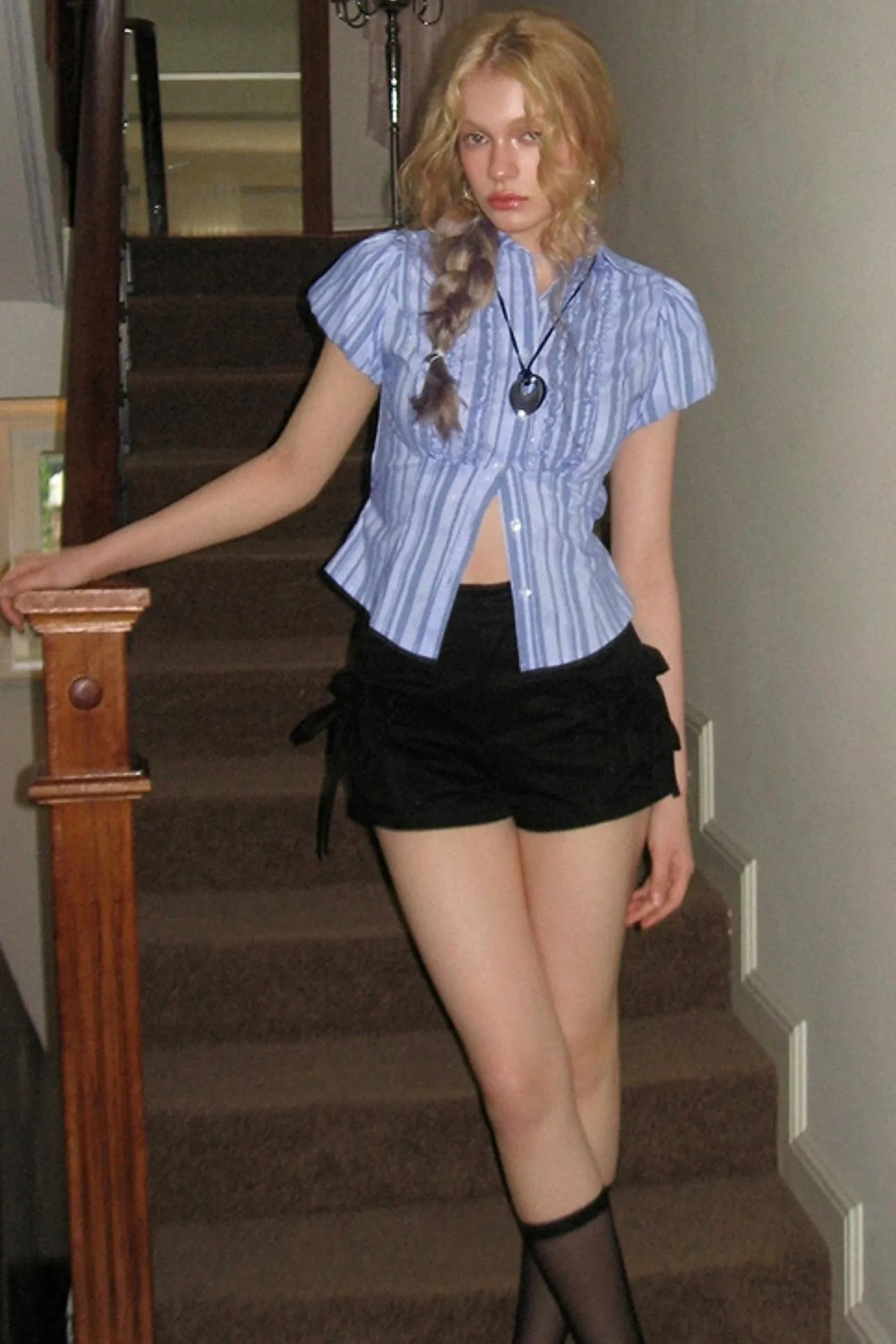 Retro Drawstring Shorts