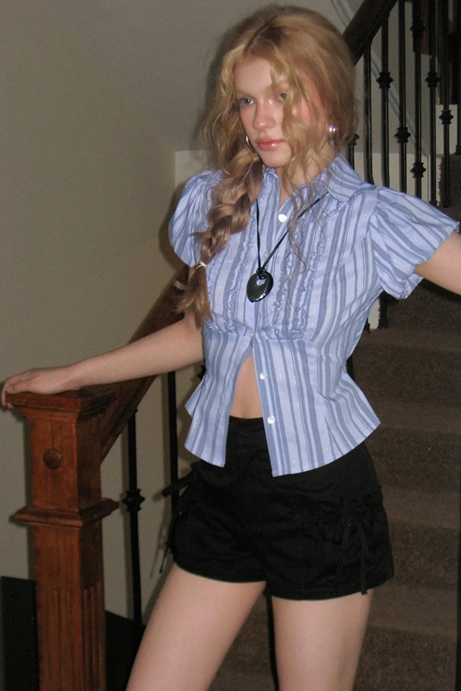 Retro Drawstring Shorts