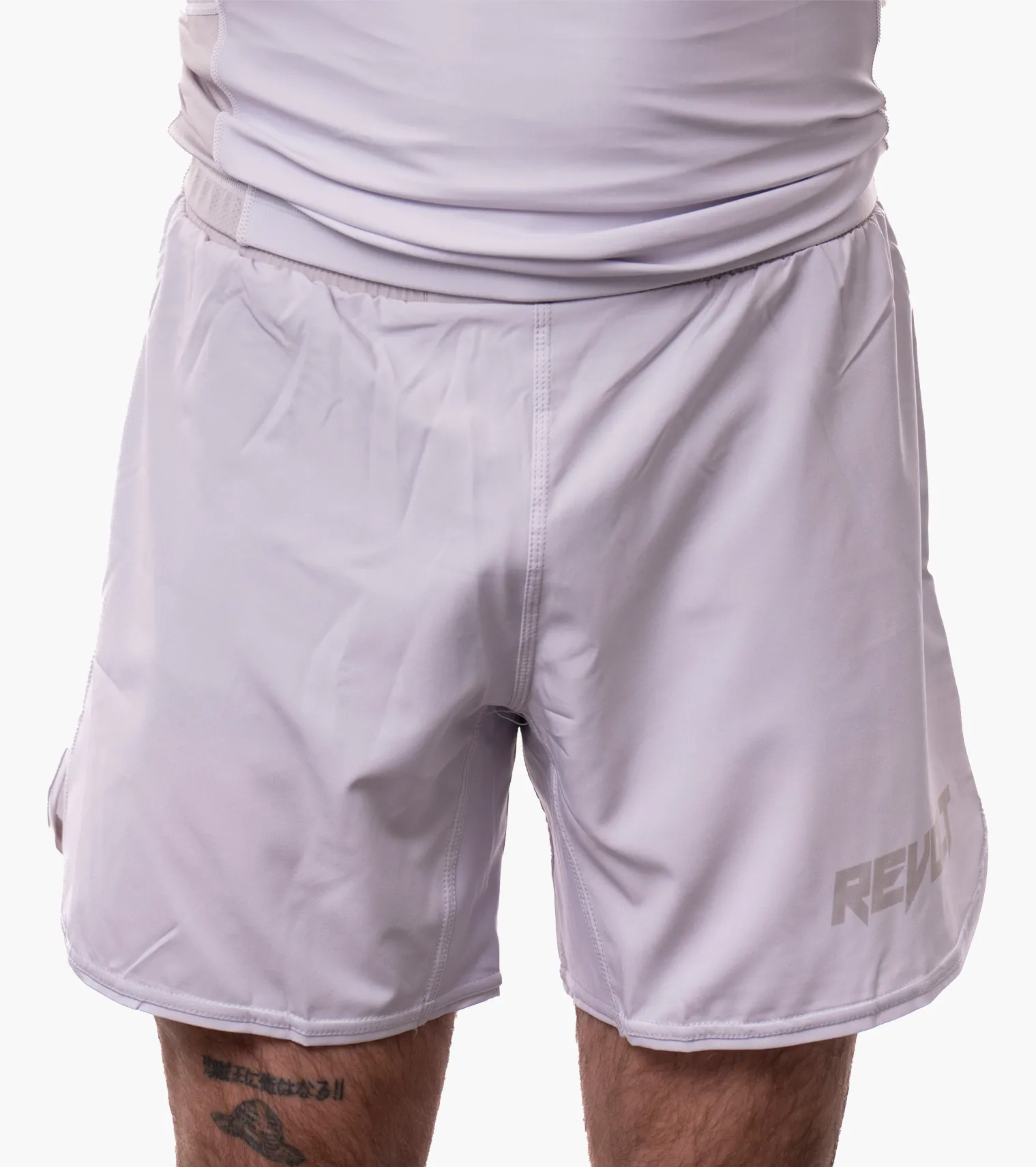 Revolt Grey ELLIPSE Fight Shorts