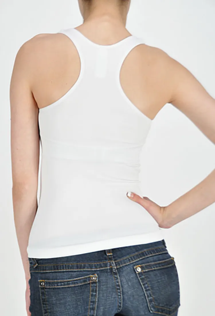 Ribbed Racer Back Tank
