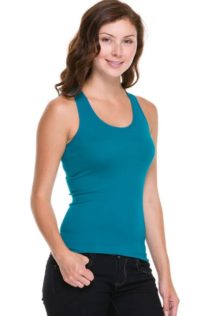 Ribbed Racer Back Tank