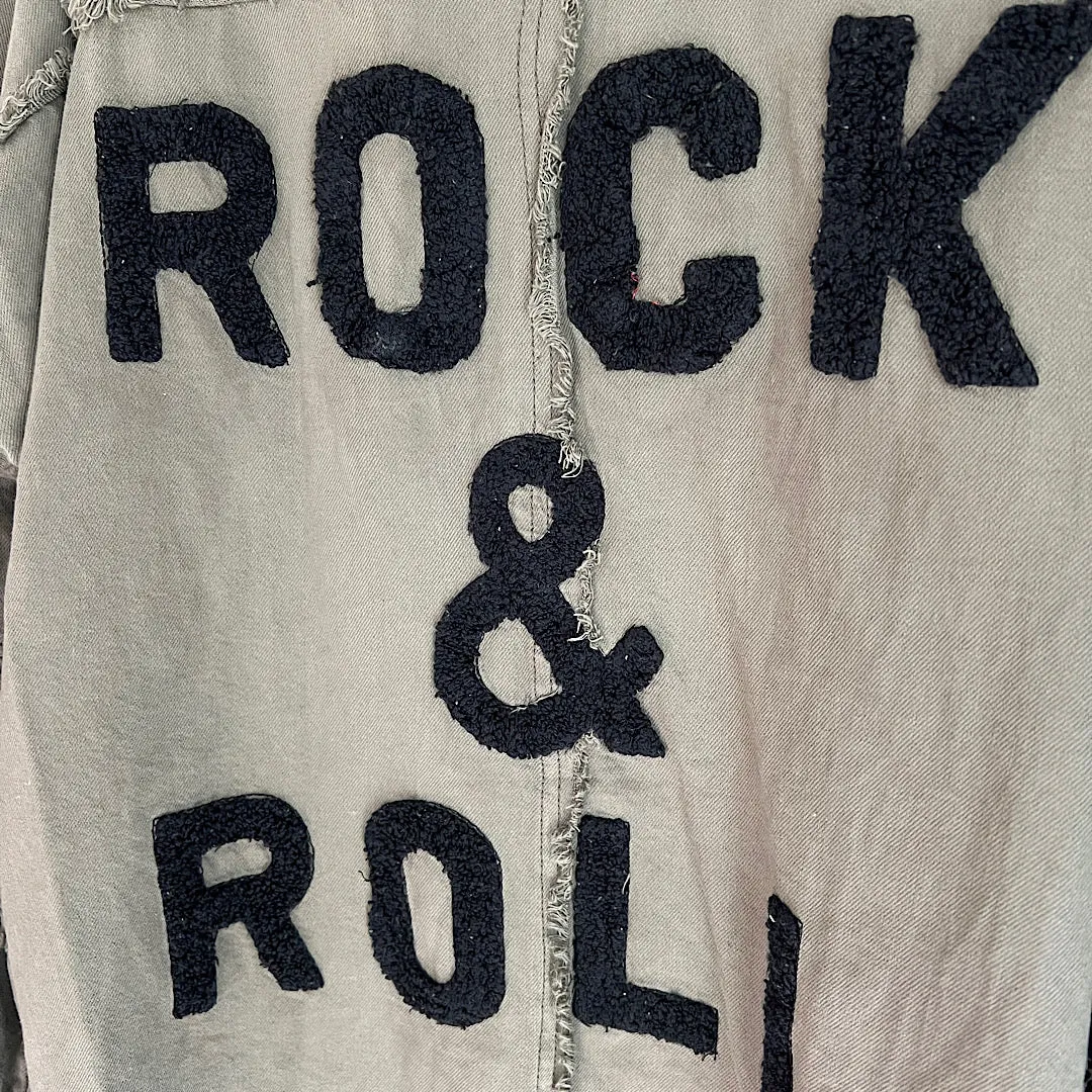 Rock & Roll Olive Shacket