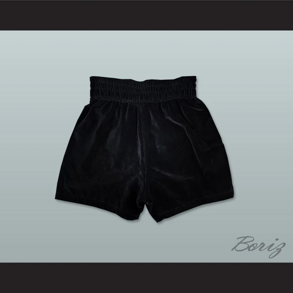 Rocky Style Black Boxing Shorts