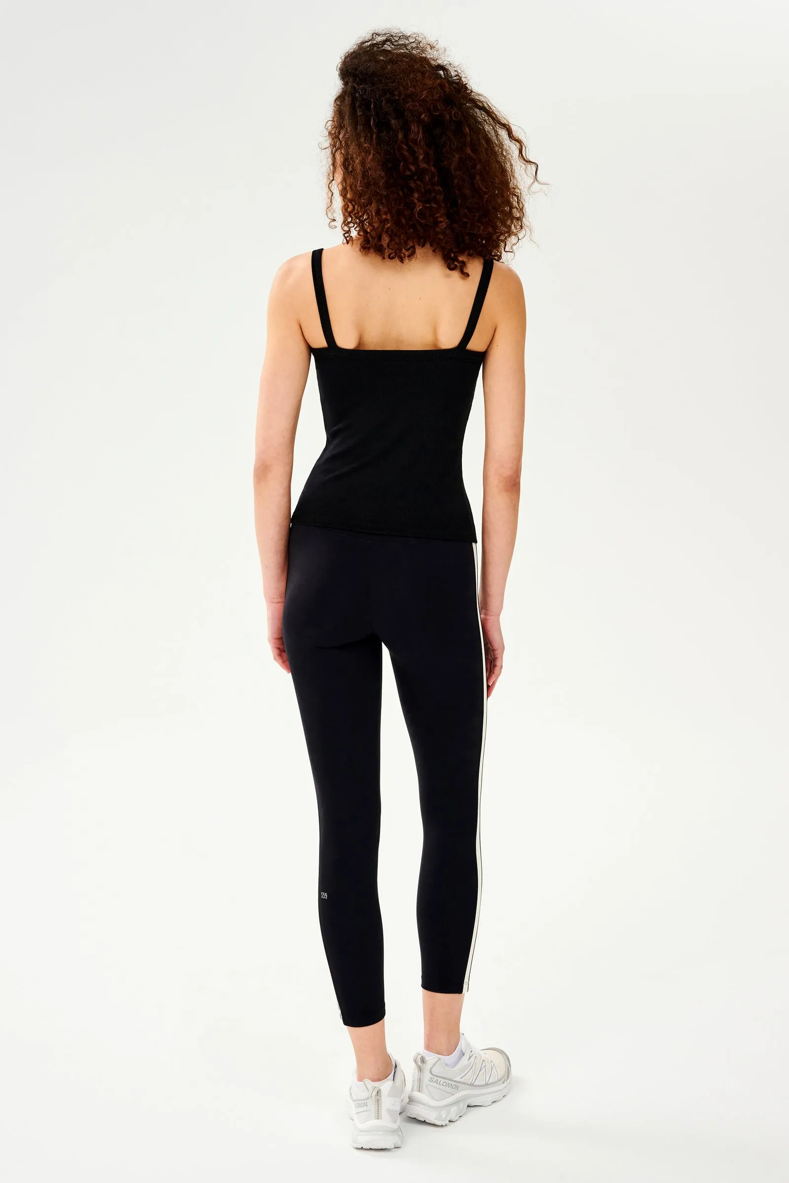 Romy Rib Tank - Black