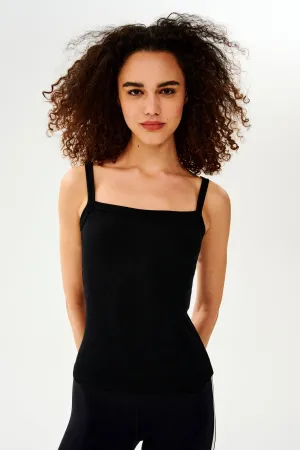 Romy Rib Tank - Black
