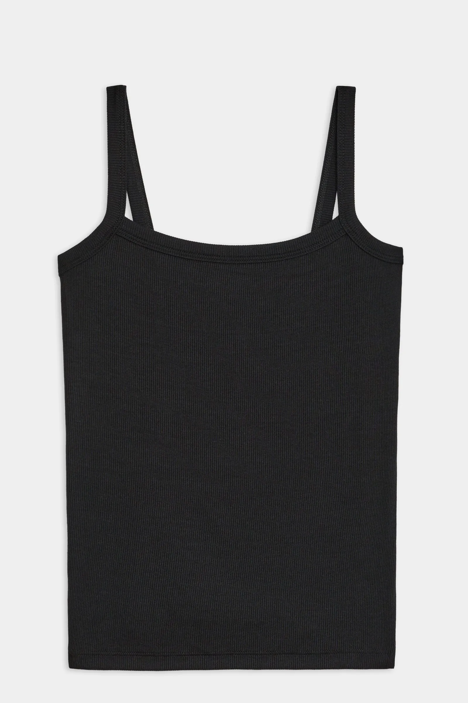Romy Rib Tank - Black