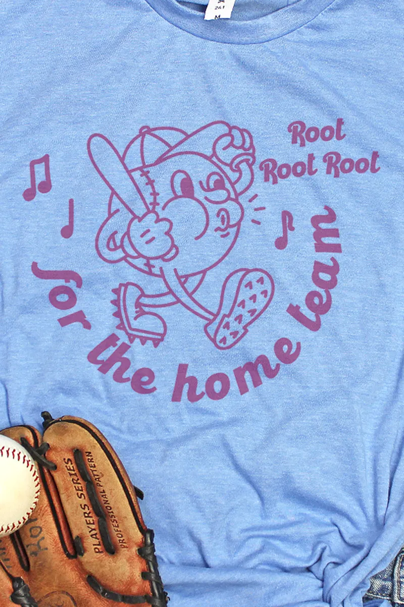 Root For The Home Team Unisex Poly-Rich Blend Tee