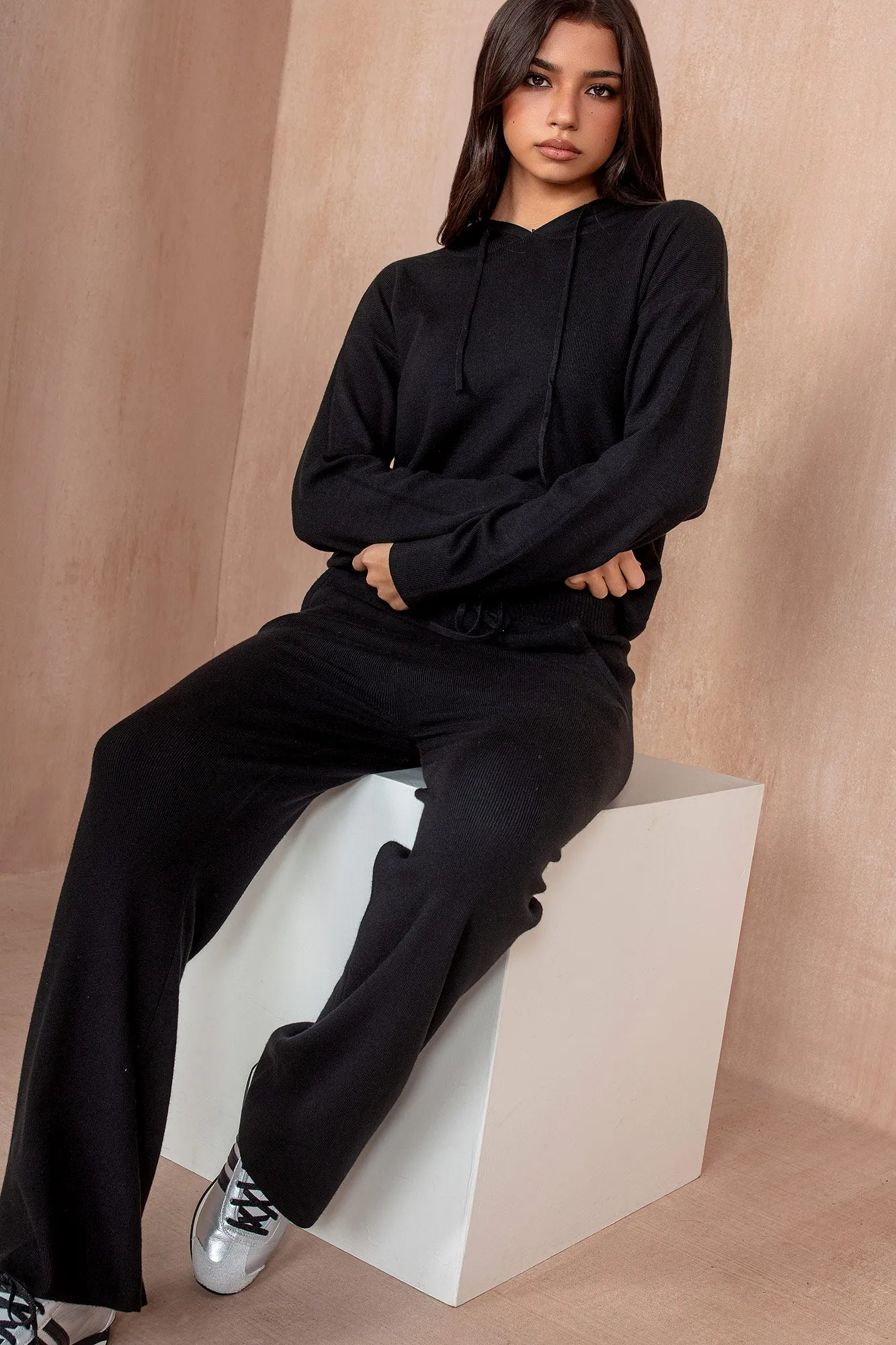 Rosie Black Knit Co Ord