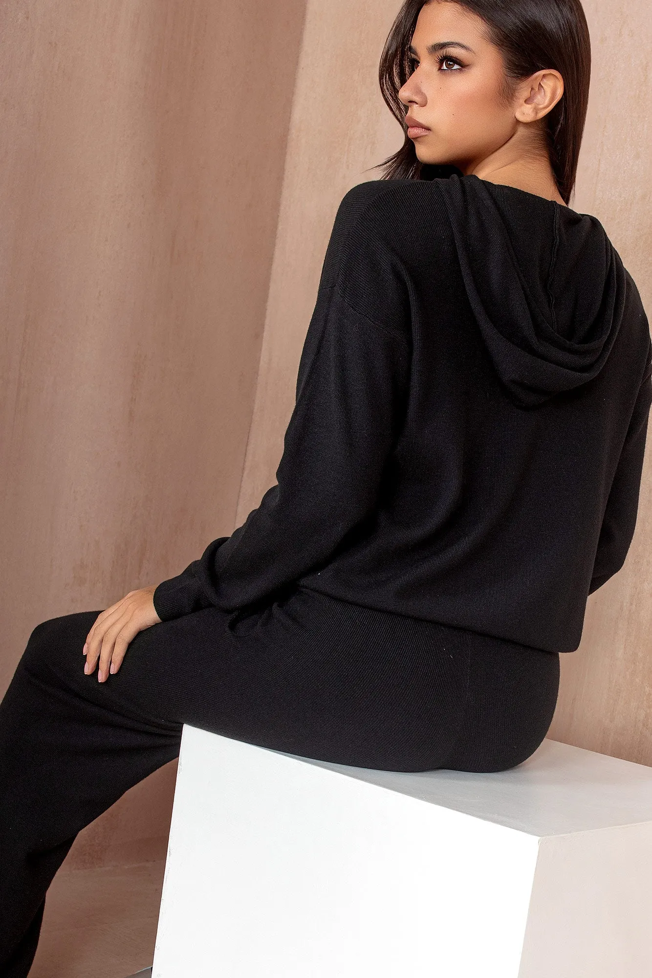 Rosie Black Knit Co Ord