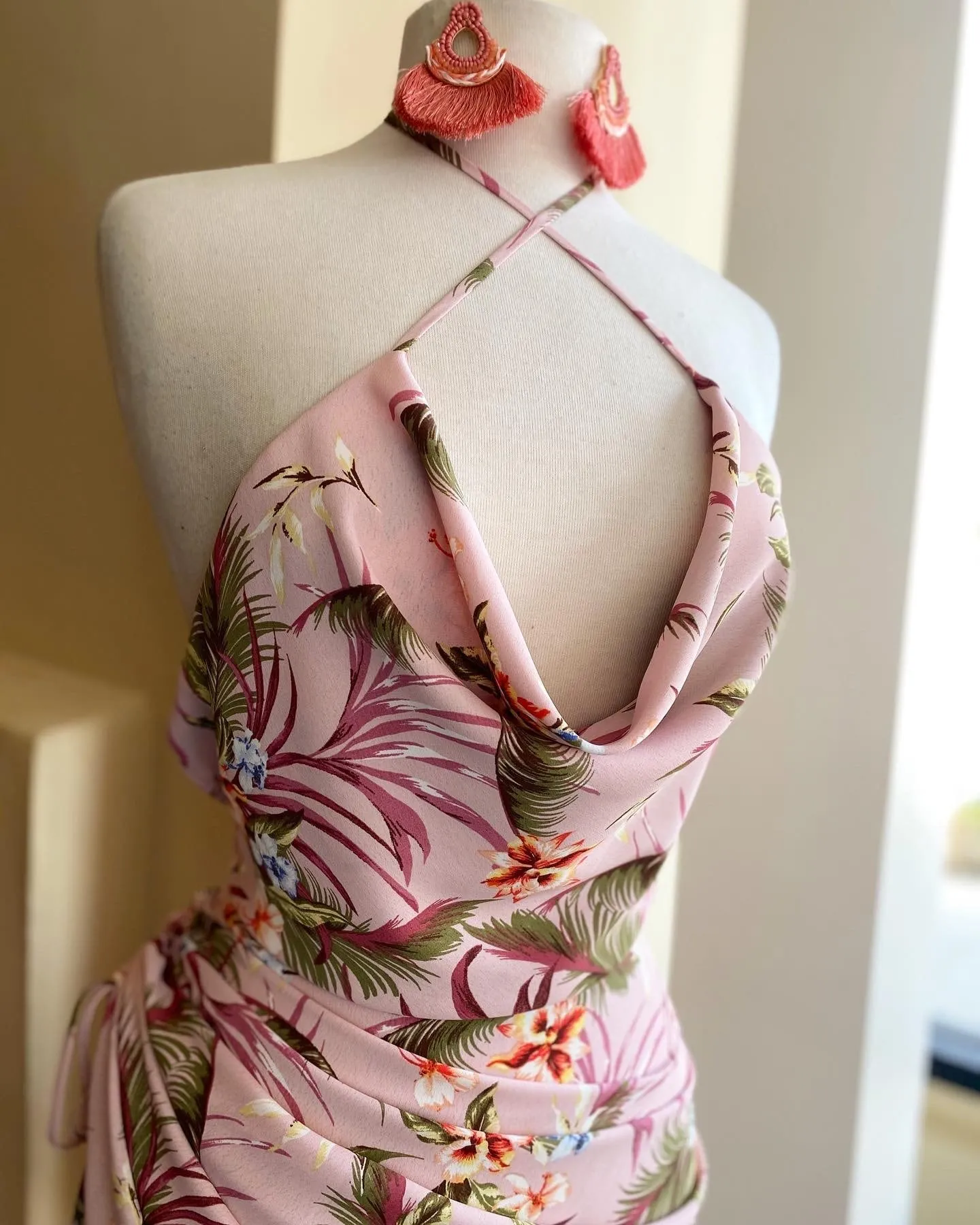 Rouge Slip Floral Dress FINAL SALE