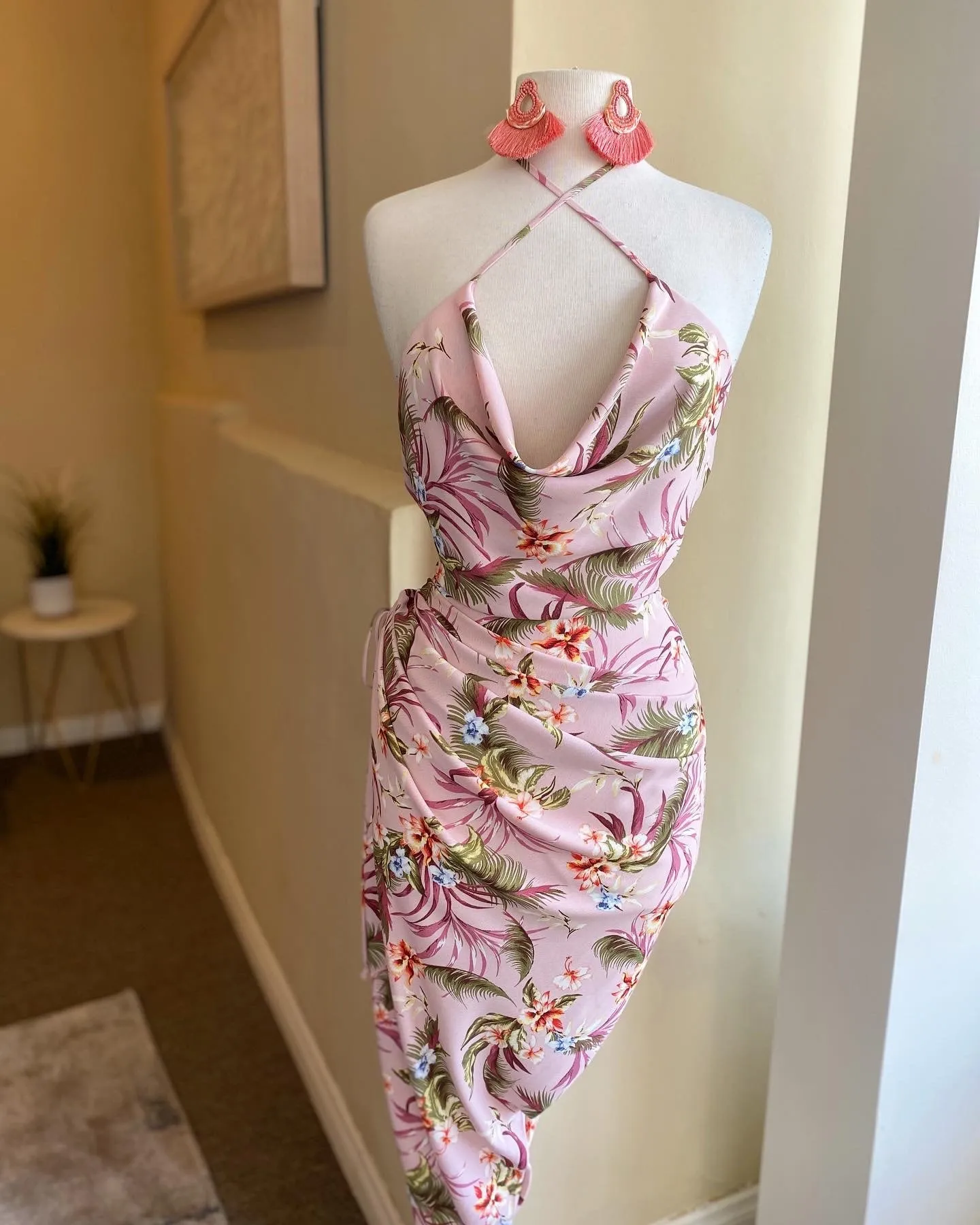 Rouge Slip Floral Dress FINAL SALE