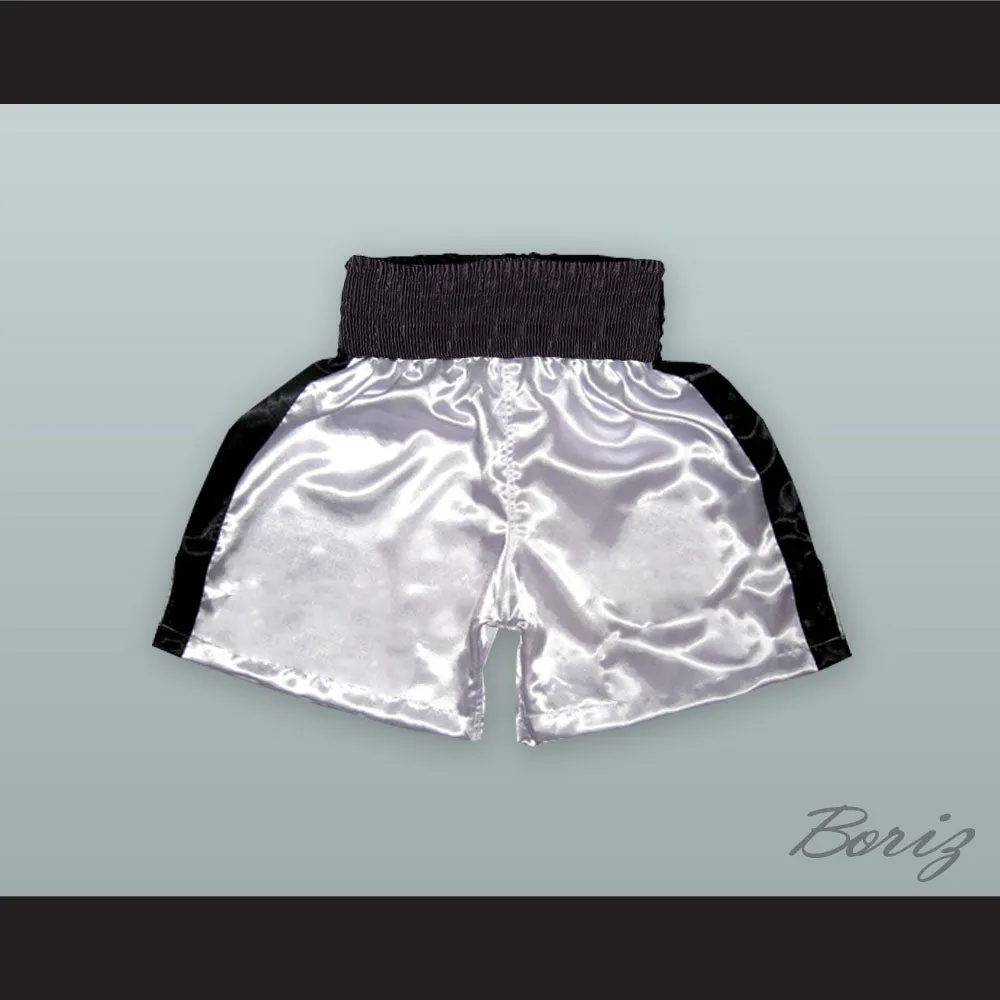 Rubin 'The Hurricane' Carter White Boxing Shorts