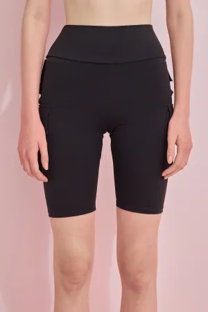 Ruffle Biker Shorts