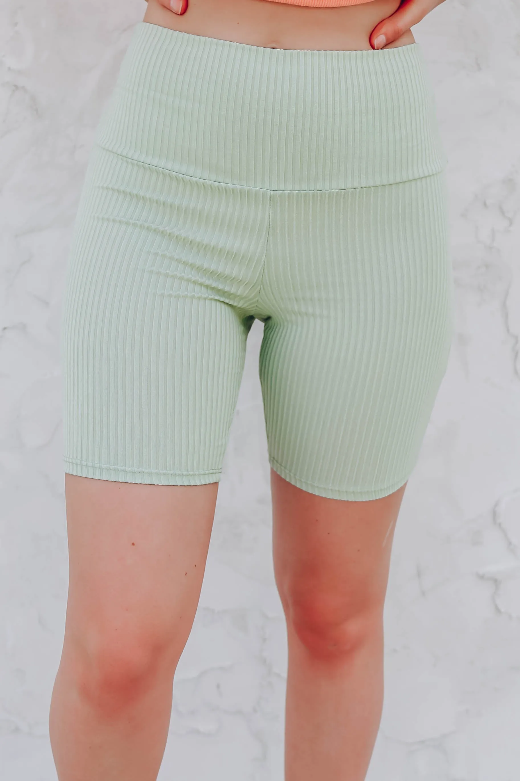 Sage Biker Shorts