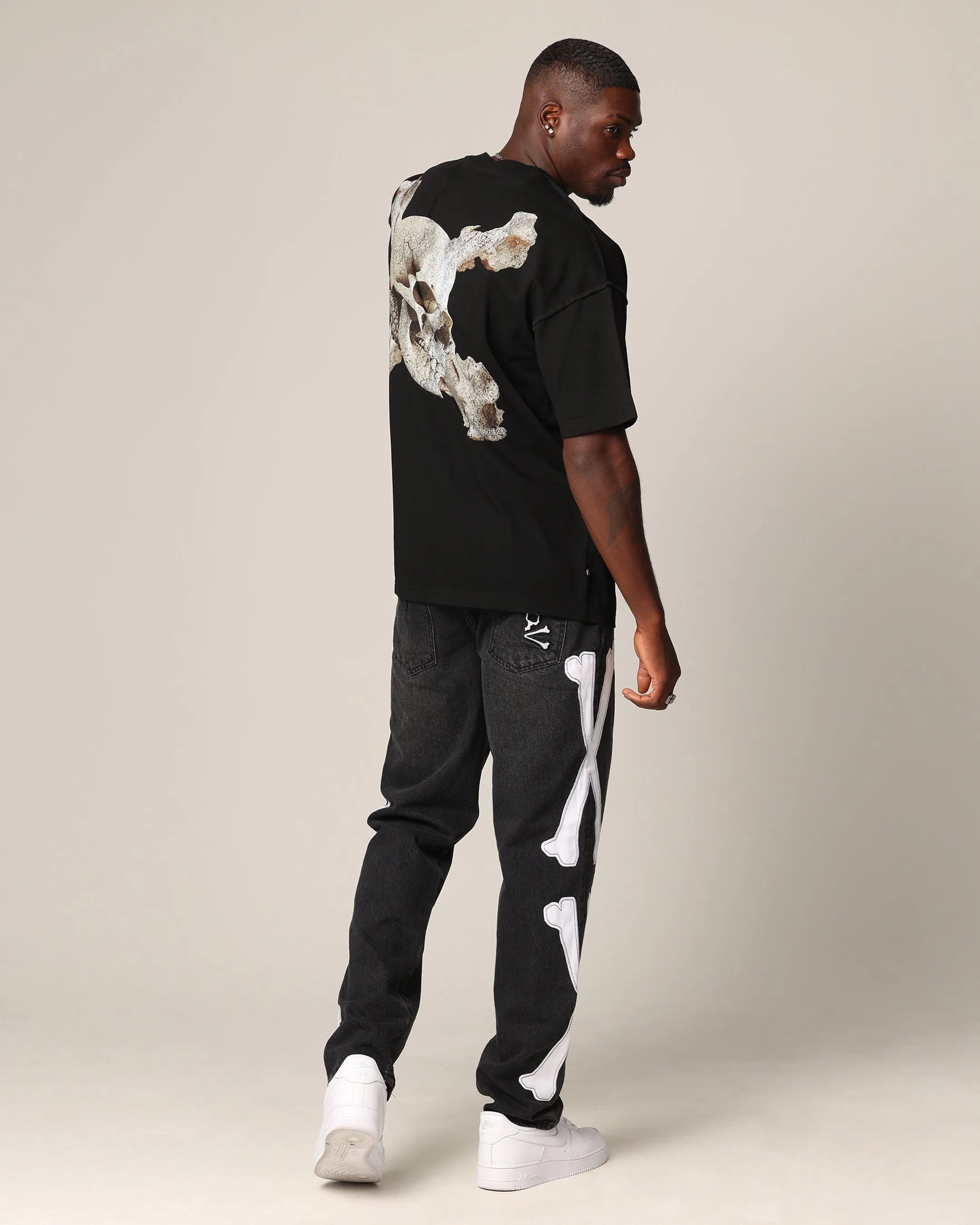 Saint Morta Corpus Boxy T-Shirt Black