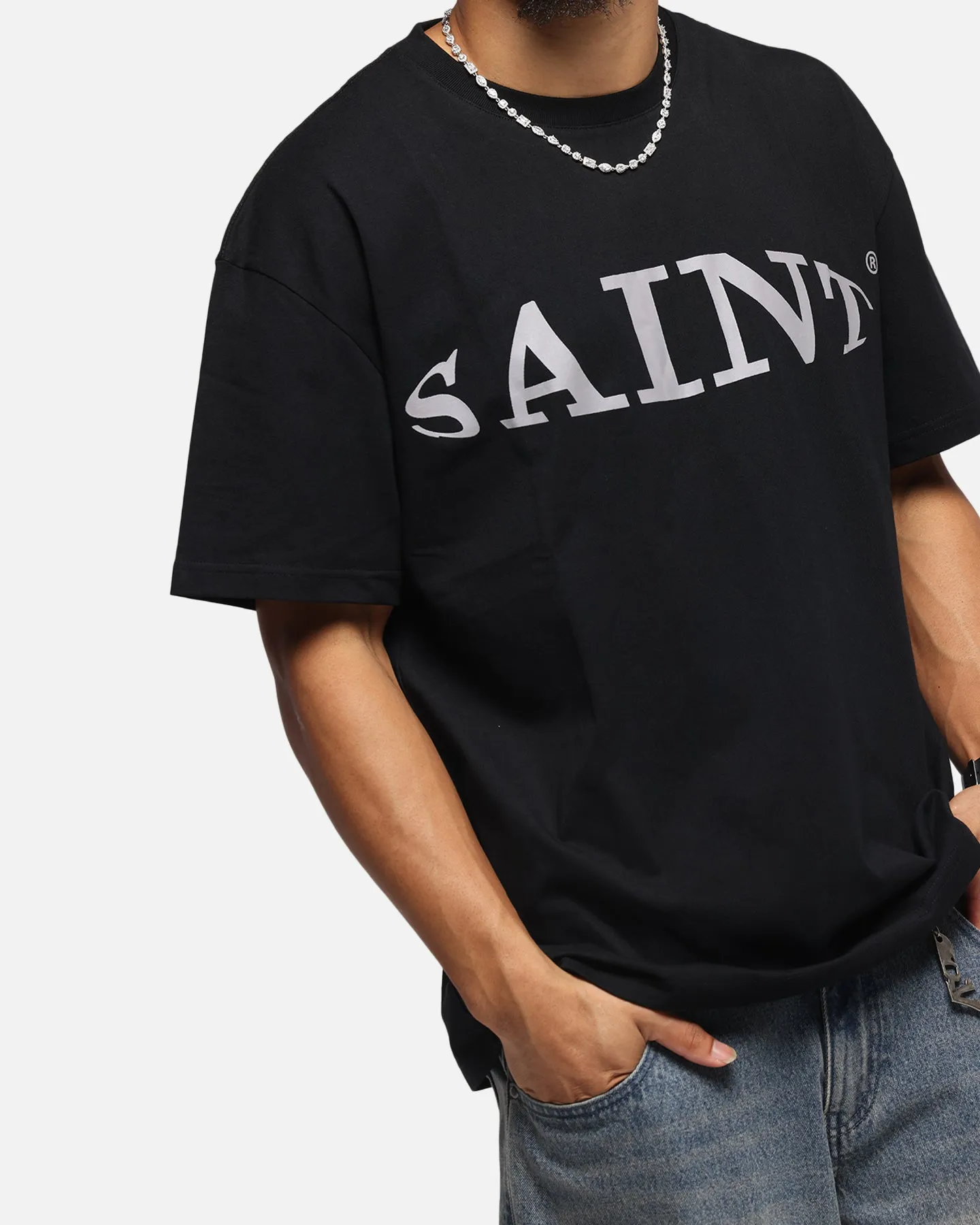 Saint Morta Vision Boxy T-Shirt Black