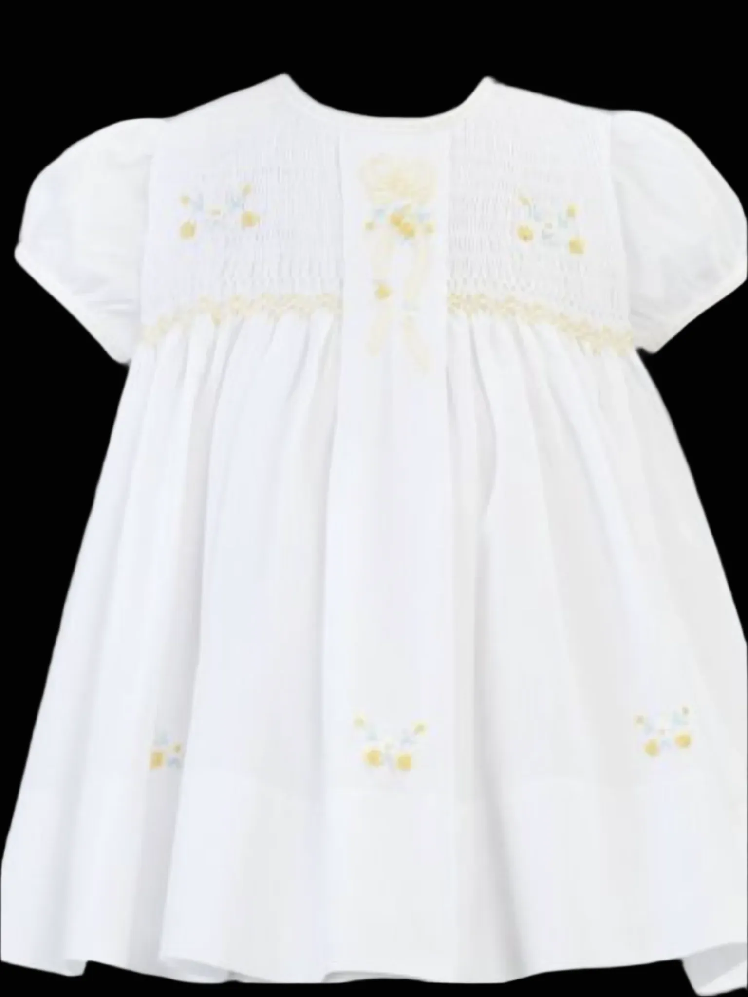 Sarah-louise Smocked dress 022197