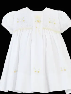 Sarah-louise Smocked dress 022197
