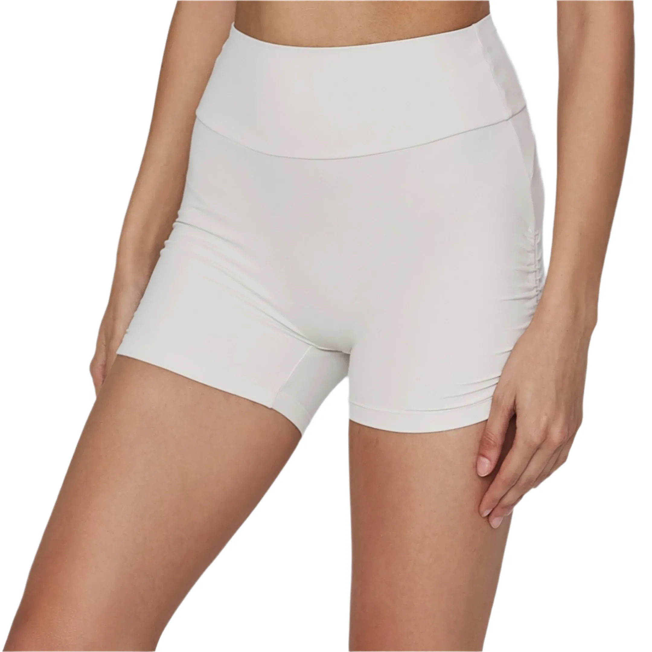 ScrunchFit Shorts - Ivory