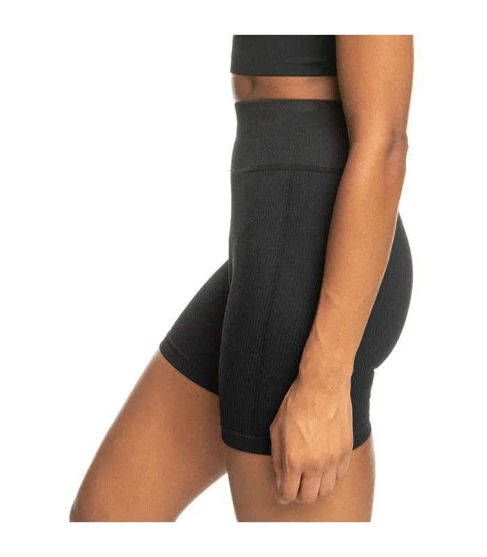 Seamless Biker Womens Black