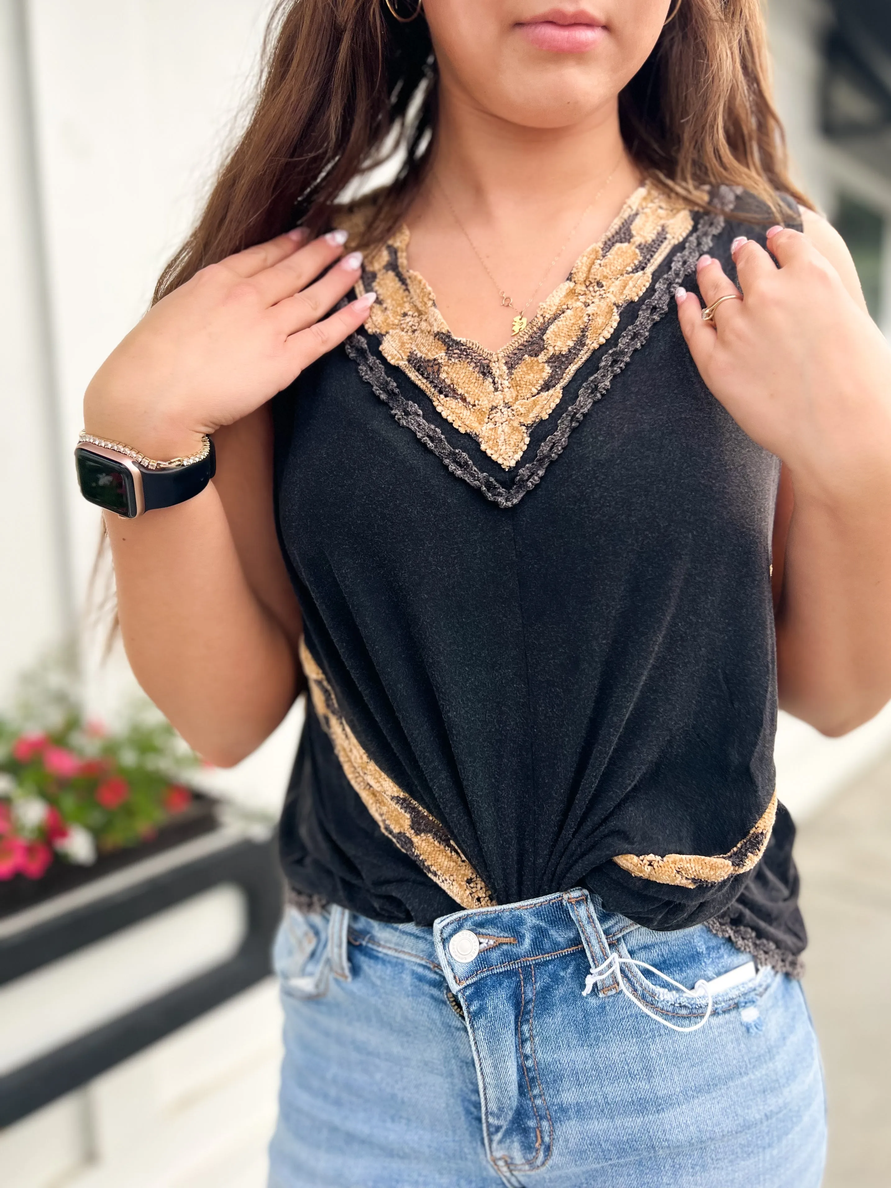 She’s So Pretty Lace Tank