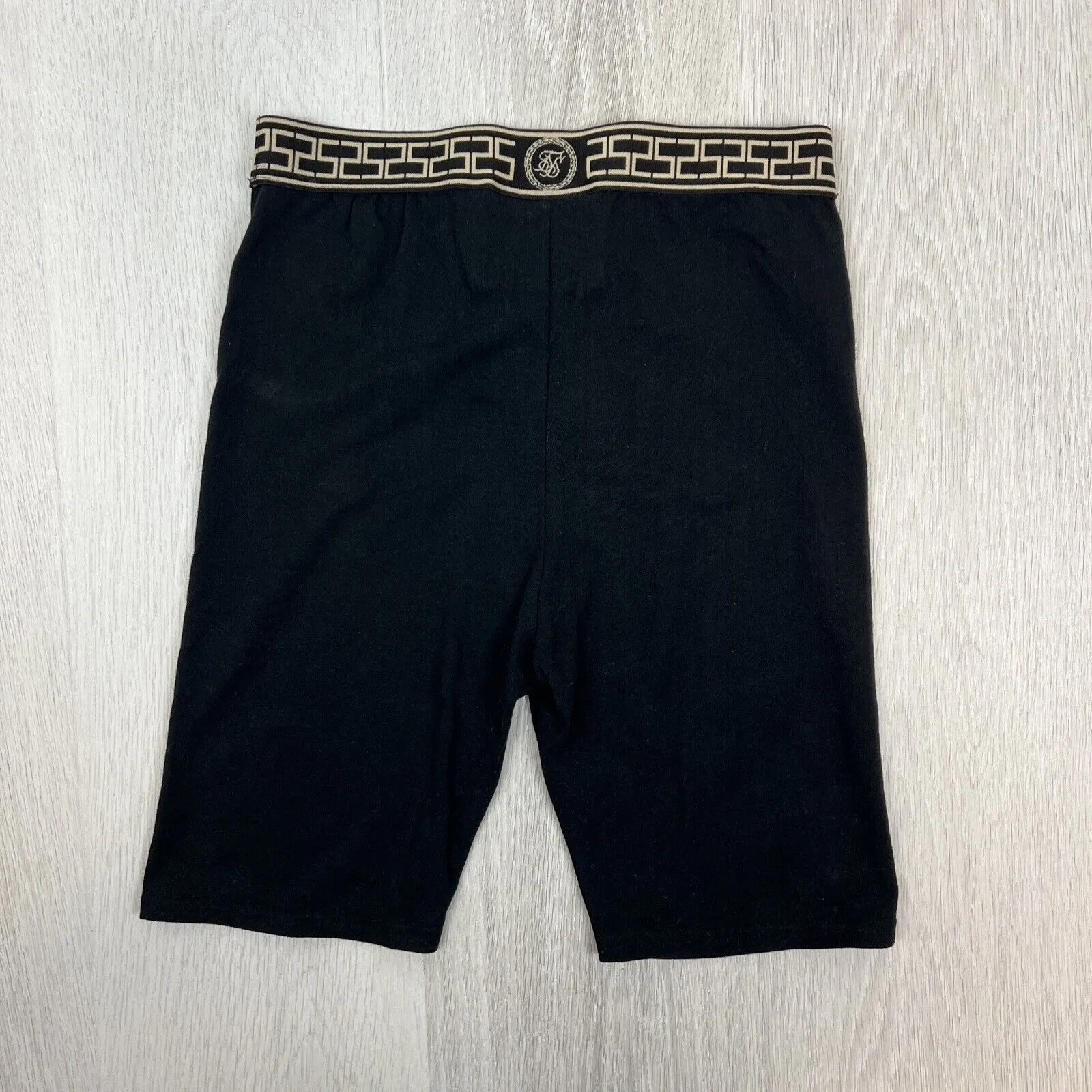 Siksilk Womens Black Bike Activewear Shorts Size 12