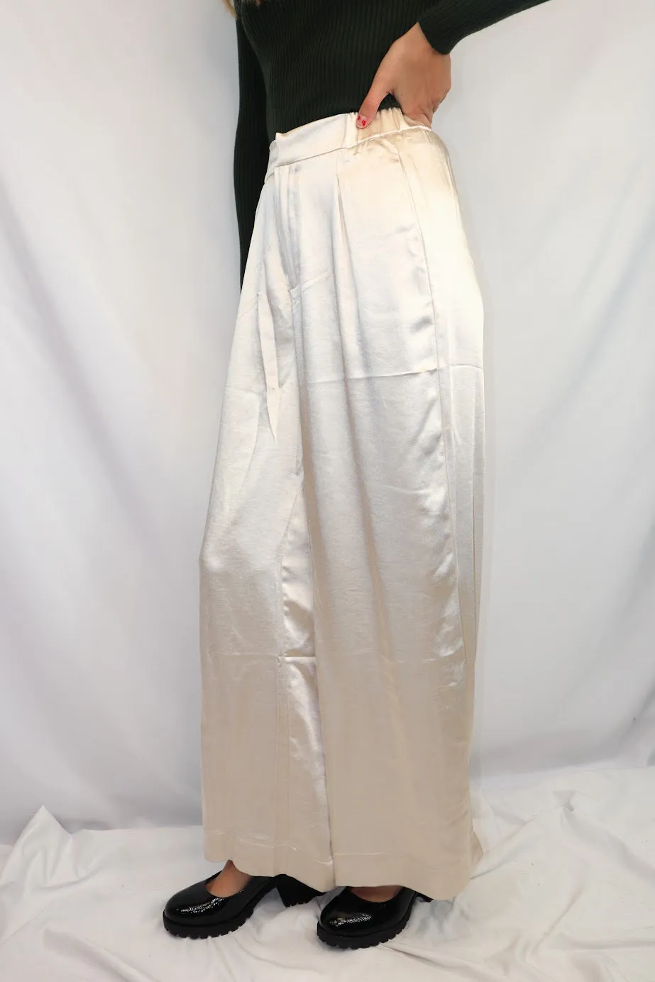Silk Pearl Trousers